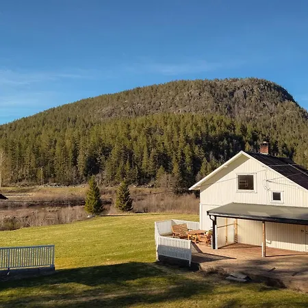 Secluded Farm By & River In Telemark *